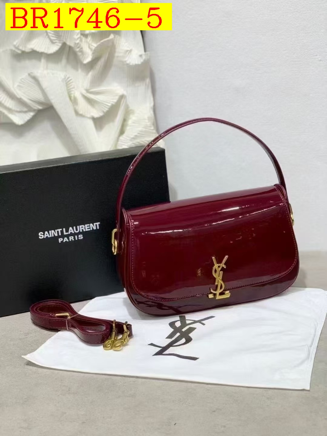 36$ YSL 8868 Shoulder bag size 26x15x9 cm 116650 BR1746 gallery