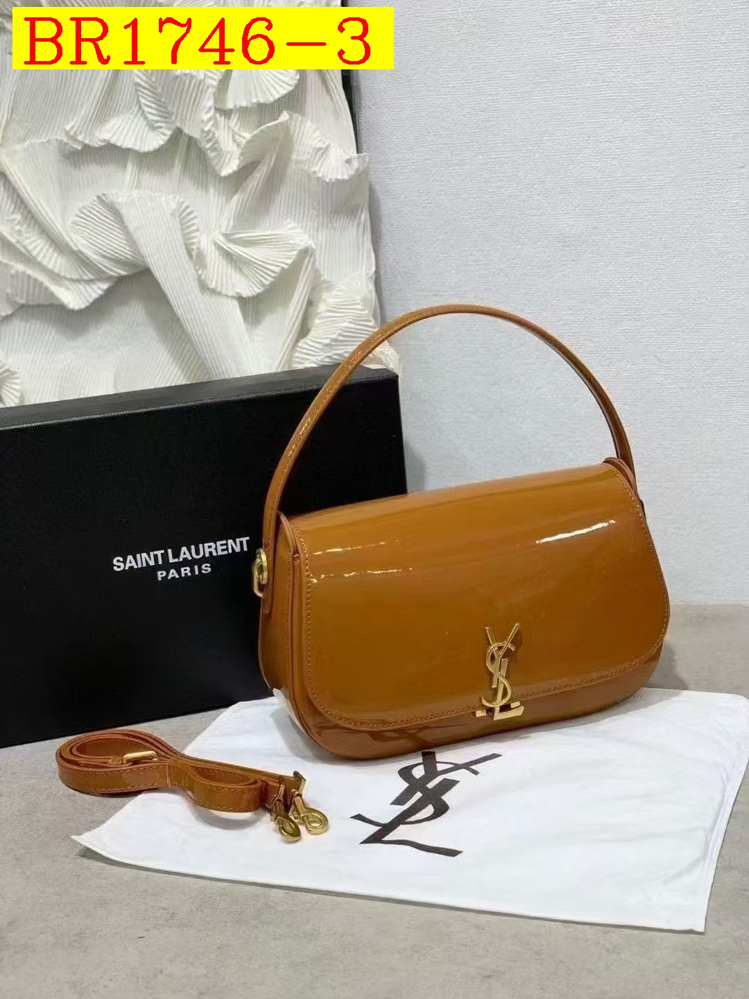36$ YSL 8868 Shoulder bag size 26x15x9 cm 116650 BR1746 gallery