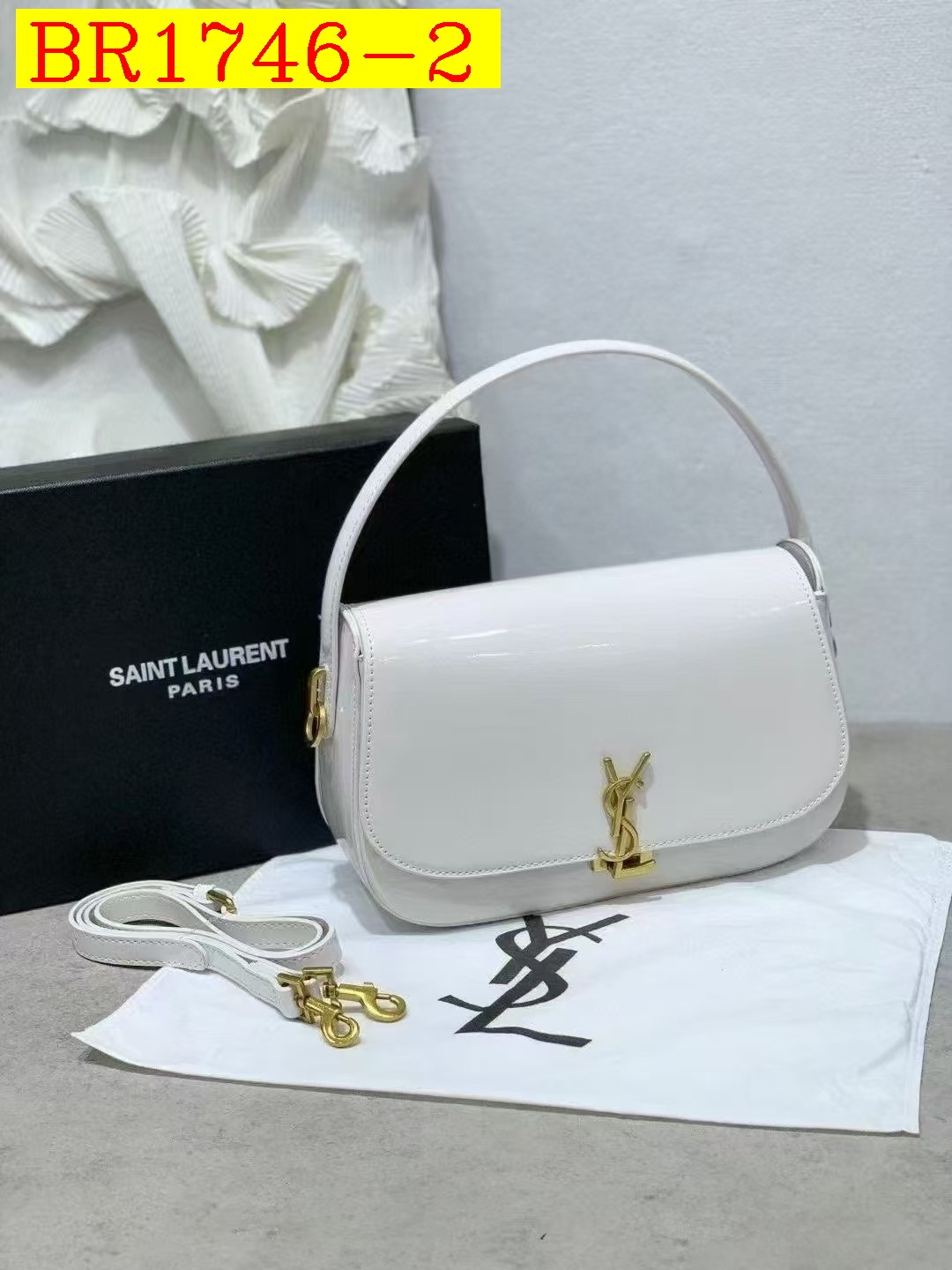 36$ YSL 8868 Shoulder bag size 26x15x9 cm 116650 BR1746 gallery