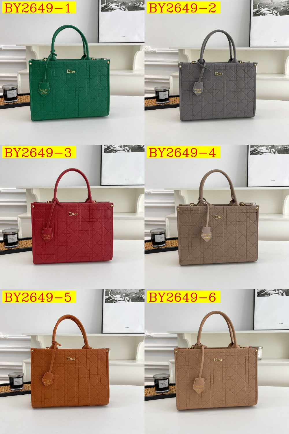 36$ dh DIOR 90254 Tote bag size 35X27X10 cm 51827423561 BY2649 gallery