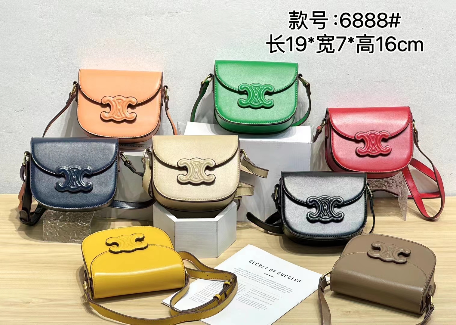 36$ new_dh CELINE_6888 SIZE 19X7X16 CM 51261023347 XR8B67 gallery
