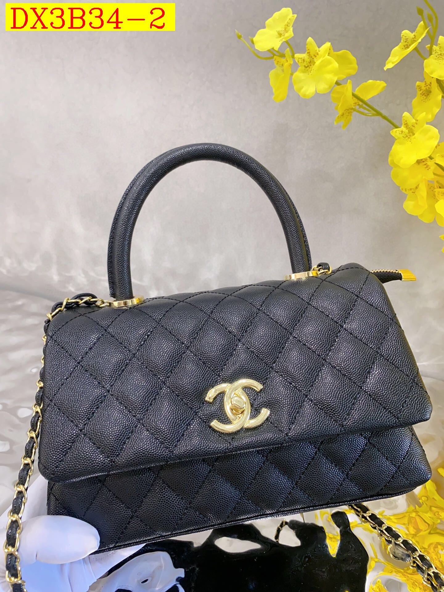 36$ new_dh CHANEL SIZE 25X10X15 CM 91654023345 DX3B34 gallery