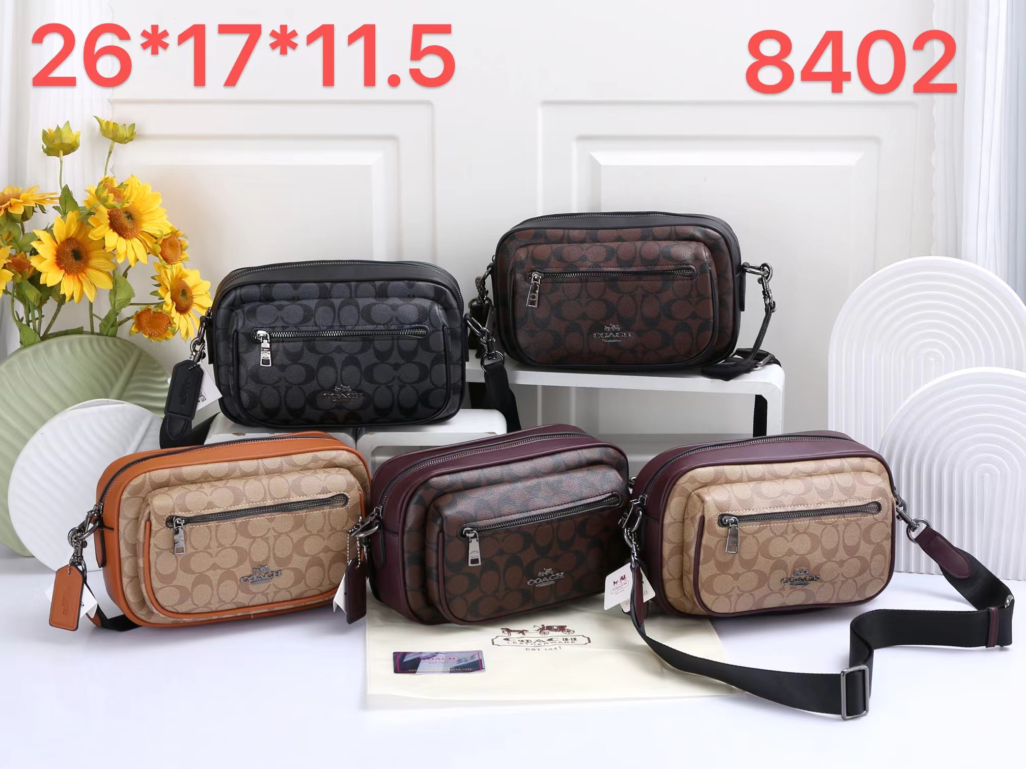 36$ new_dh COACH_8402 SIZE 26X17X11 CM 91652023345 XR5B116 gallery
