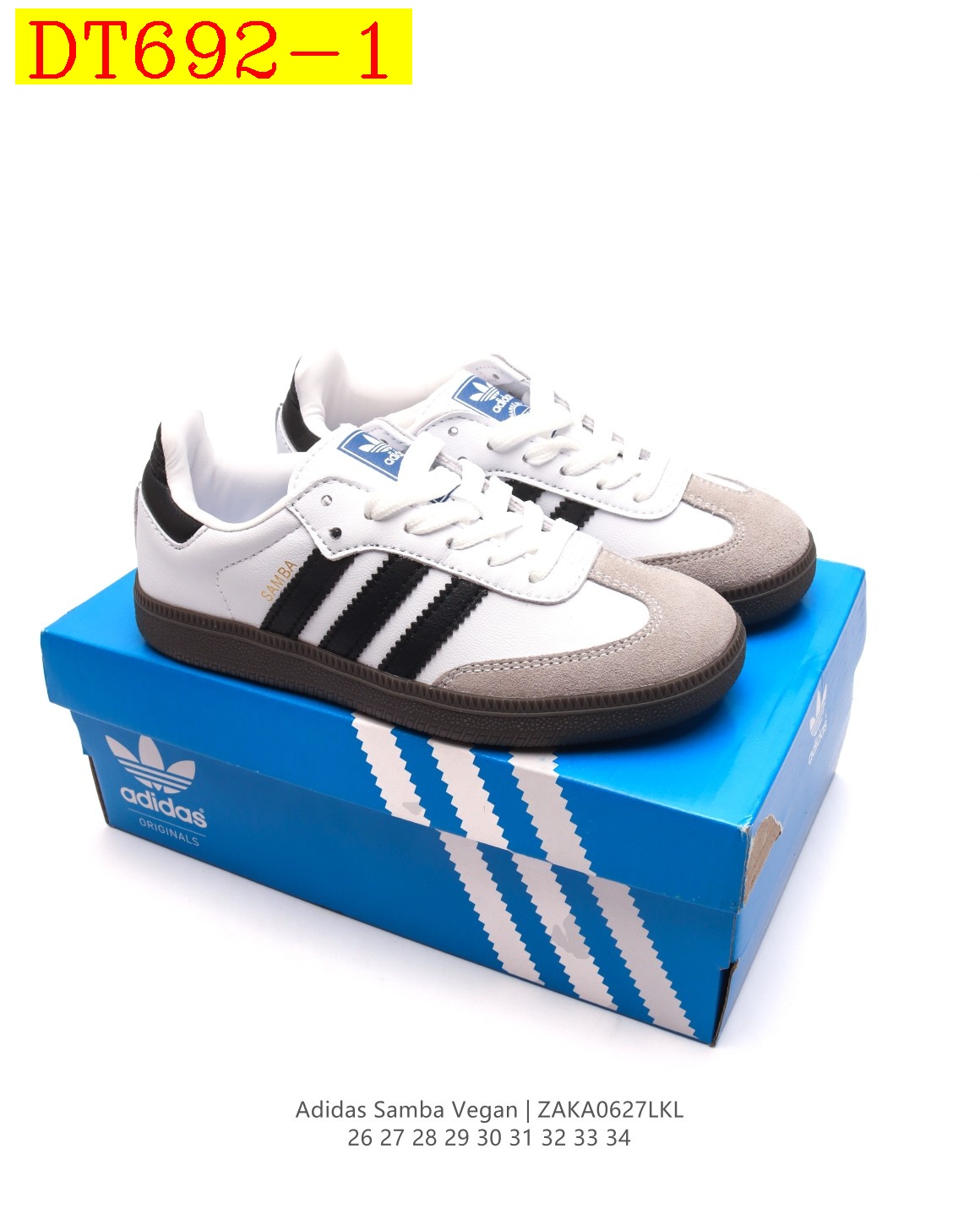 36$ new_dh adidas Samba for kids size 26-34 71485023345 DT692 gallery