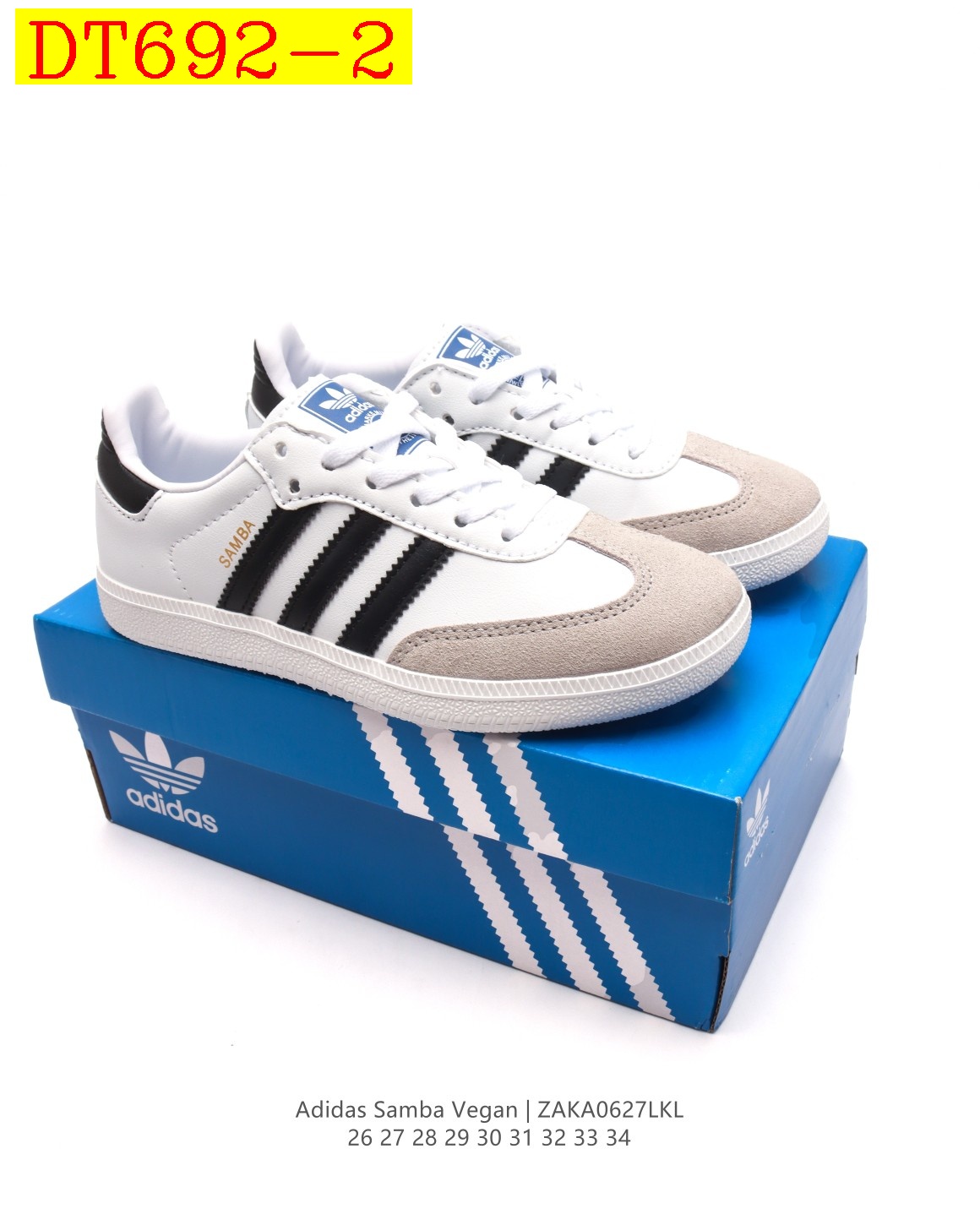 36$ new_dh adidas Samba for kids size 26-34 71485023345 DT692 gallery