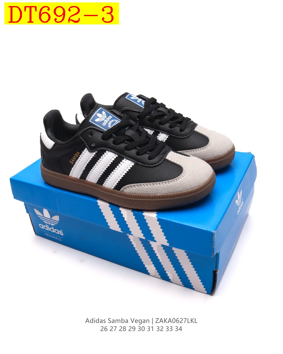 36$ new_dh adidas Samba for kids size 26-34 71485023345 DT692 gallery