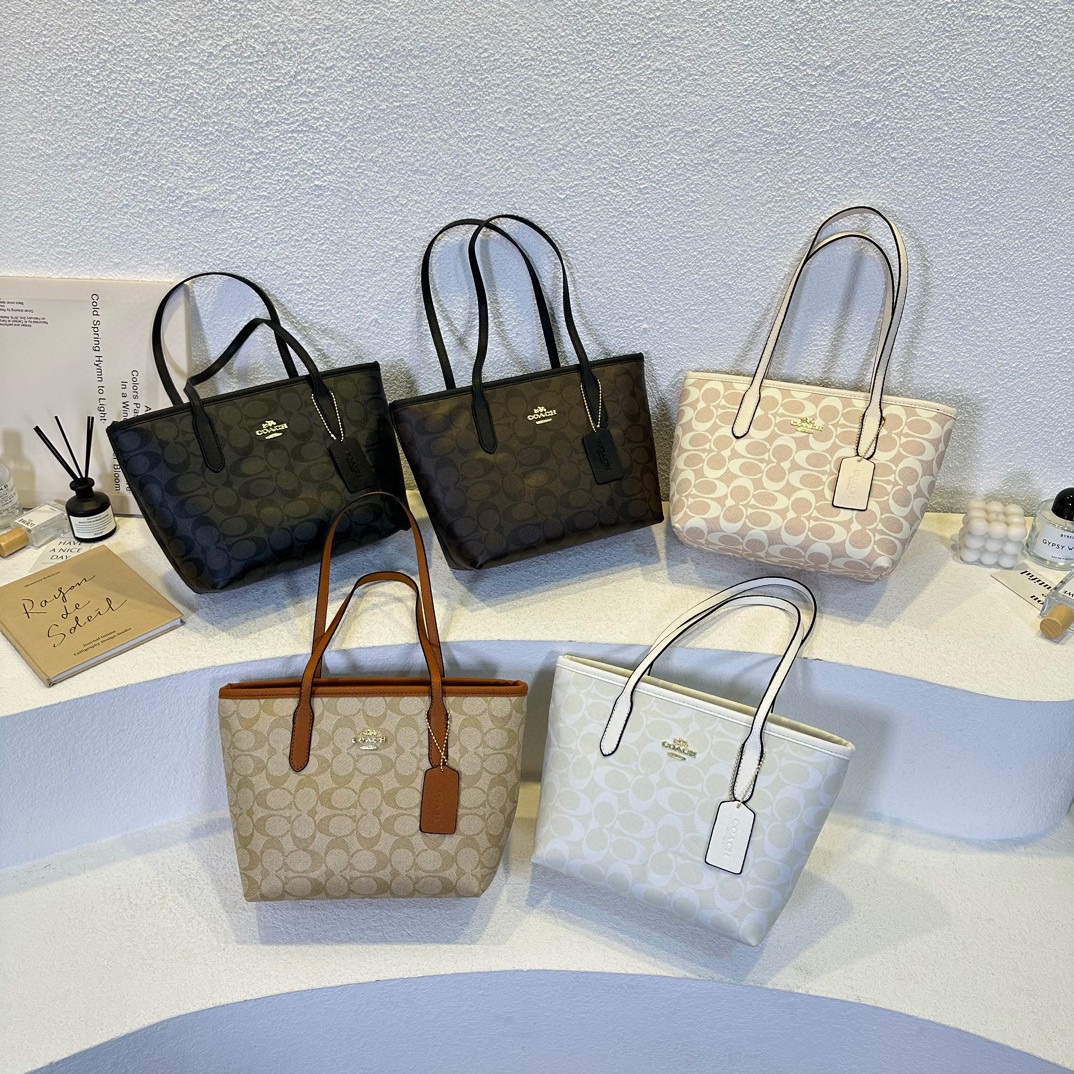 36$ new_dh coach tote pu SIZE 31X20 CM 91258623344 DX44152 gallery