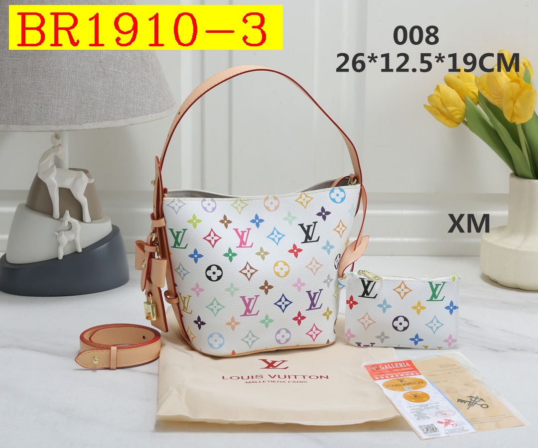 37$ LV 008 Tote bag size 26X12X19 cm 516630 BR1910 gallery