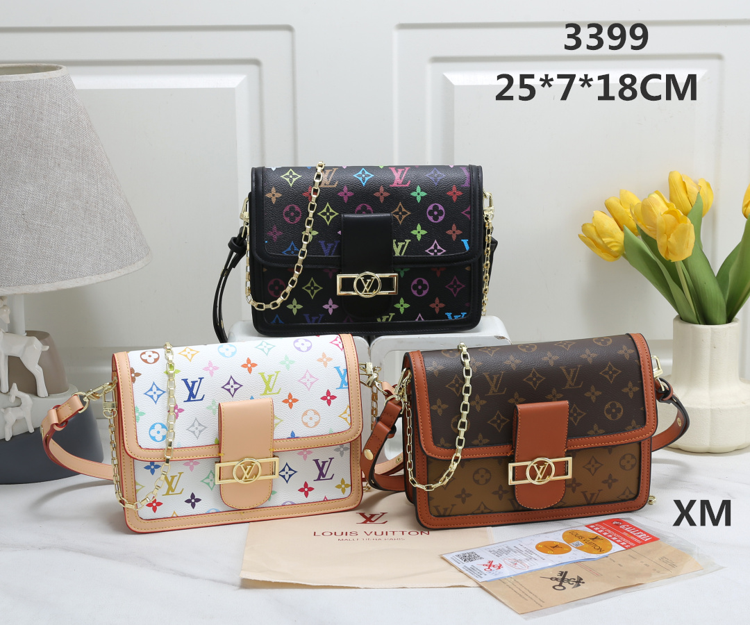 37$ LV 3399 Shoulder bag size 25X7X18 cm 210850 BR1918 gallery