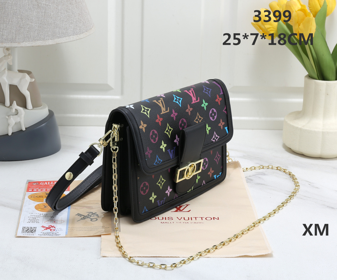 37$ LV 3399 Shoulder bag size 25x7x18 cm 315880 BR1820 gallery