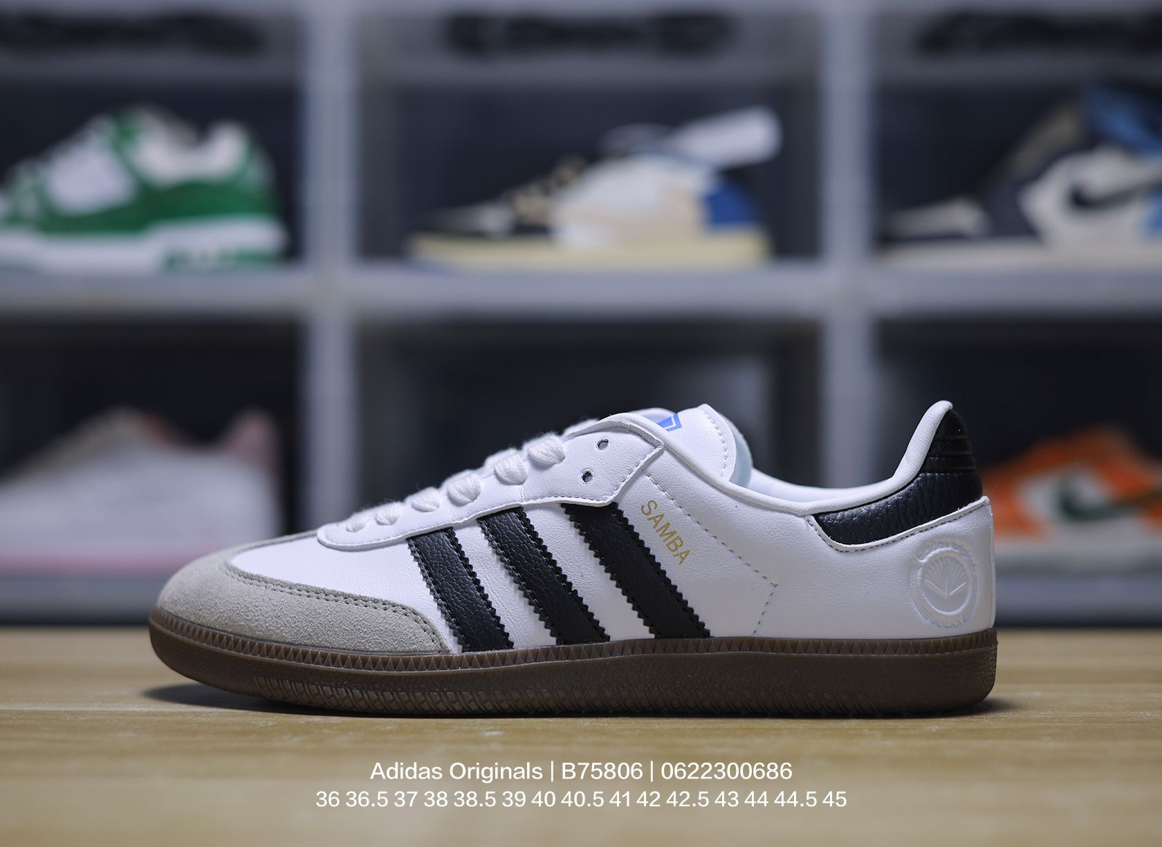 37$ new_dh Adidas Originals Samba Vegan OG size 36-45 61177023553 Q12F194 gallery