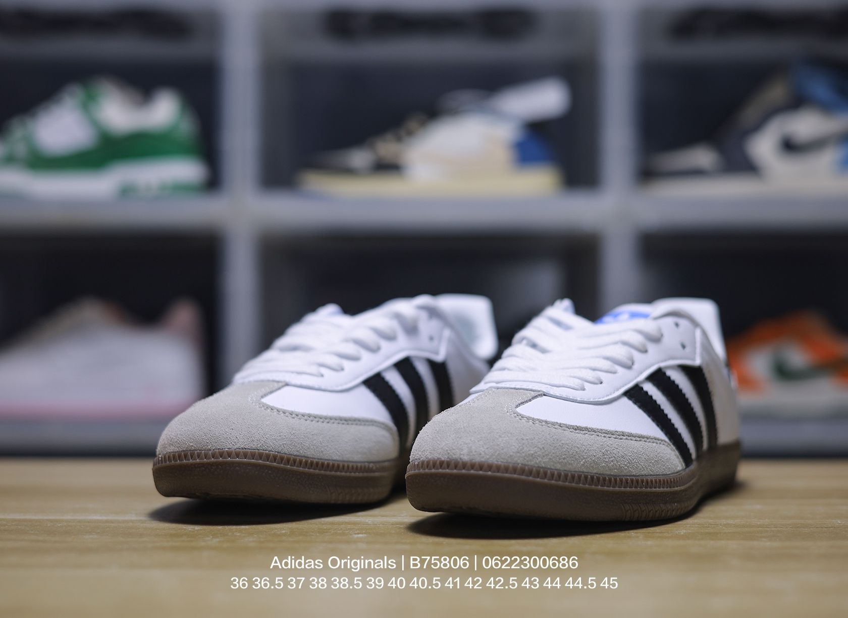 37$ new_dh Adidas Originals Samba Vegan OG size 36-45 61177023553 Q12F194 gallery