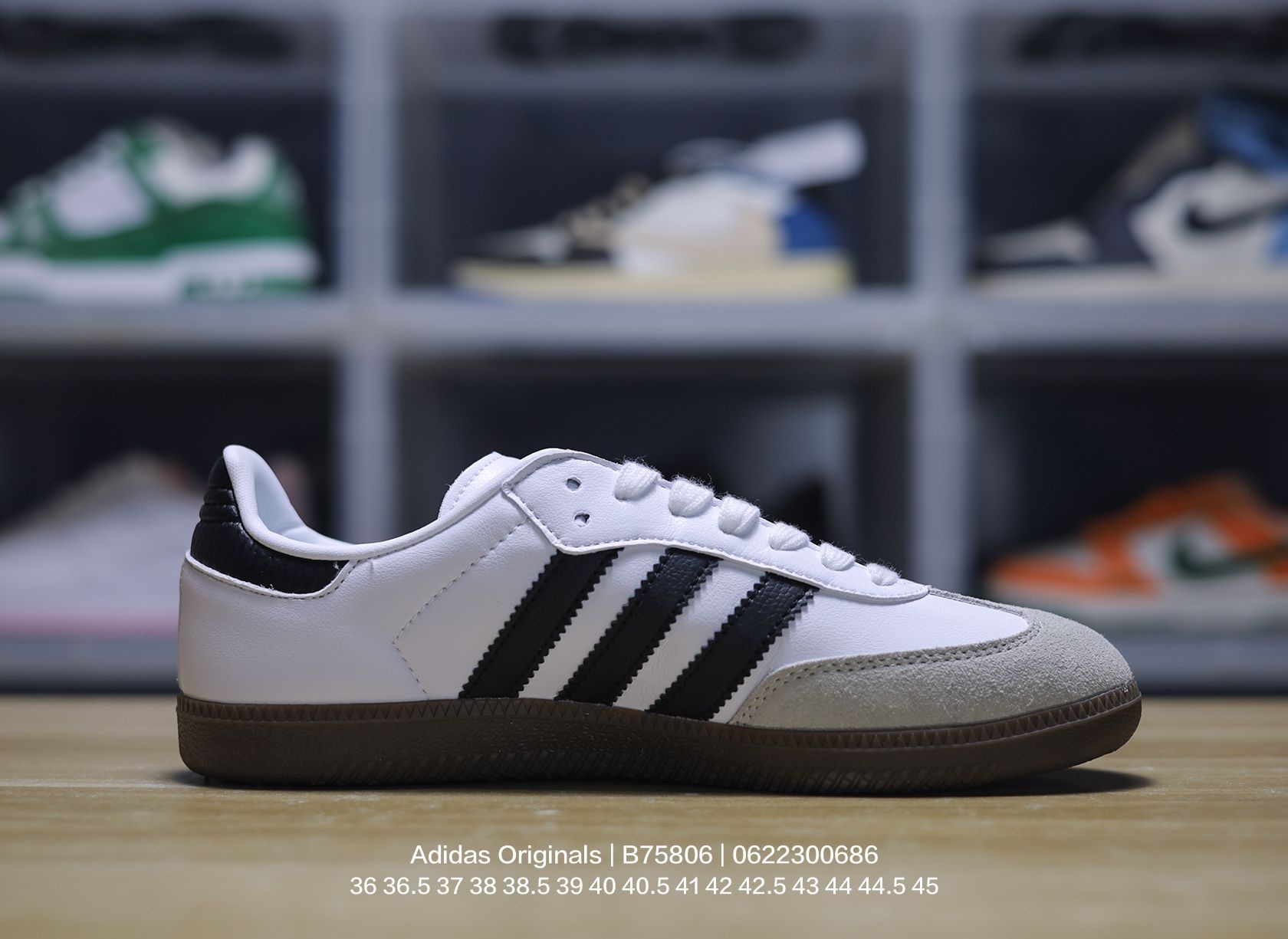 37$ new_dh Adidas Originals Samba Vegan OG size 36-45 61177023553 Q12F194 gallery