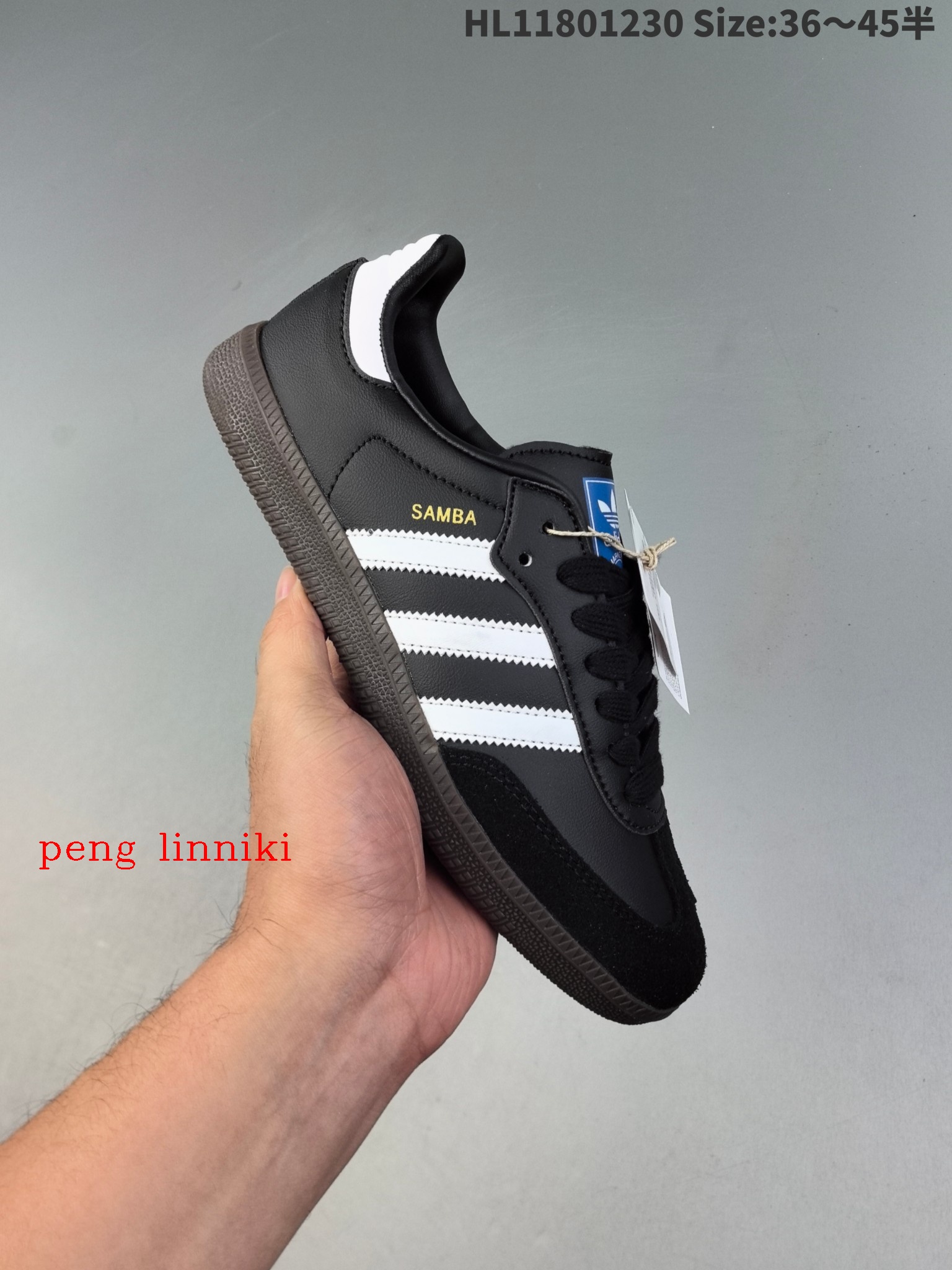 37$ new_dh Adidas Originals Samba Vegan OG size 36-45 81167023451 Q6R273 gallery