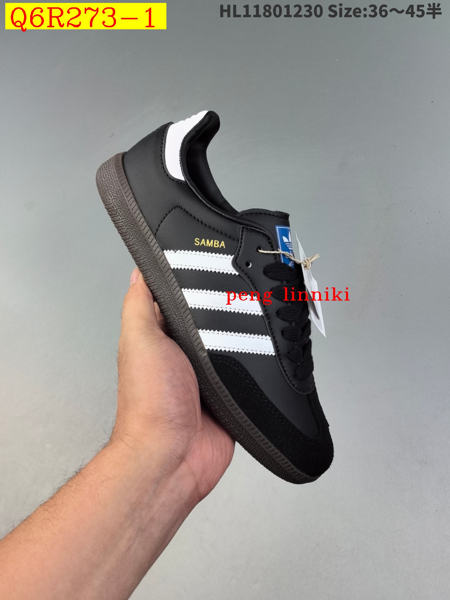 37$ new_dh Adidas Originals Samba Vegan OG size 36-45 81167023451 Q6R273 gallery