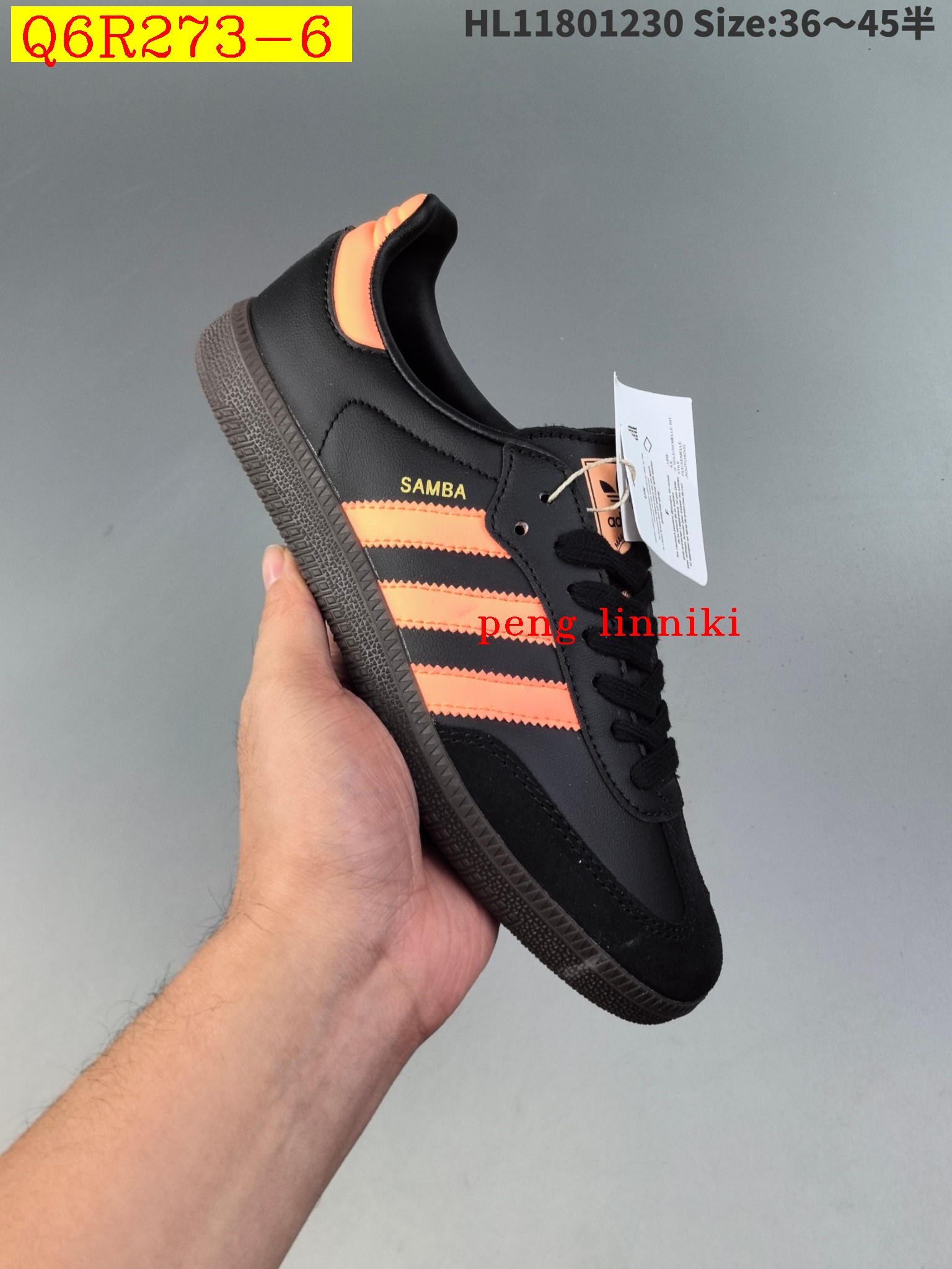 37$ new_dh Adidas Originals Samba Vegan OG size 36-45 81167023451 Q6R273 gallery