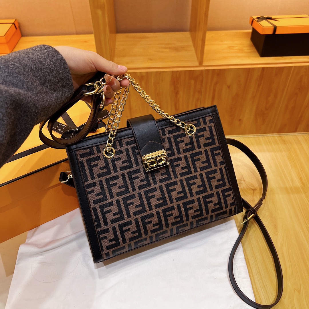 37$ new_dh Lv Gucci fendi coach SIZE 27X20X11 CM 91854623455 DX94471 gallery