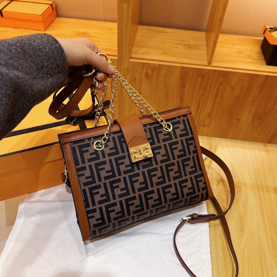 37$ new_dh Lv Gucci fendi coach SIZE 27X20X11 CM 91854623455 DX94471 gallery