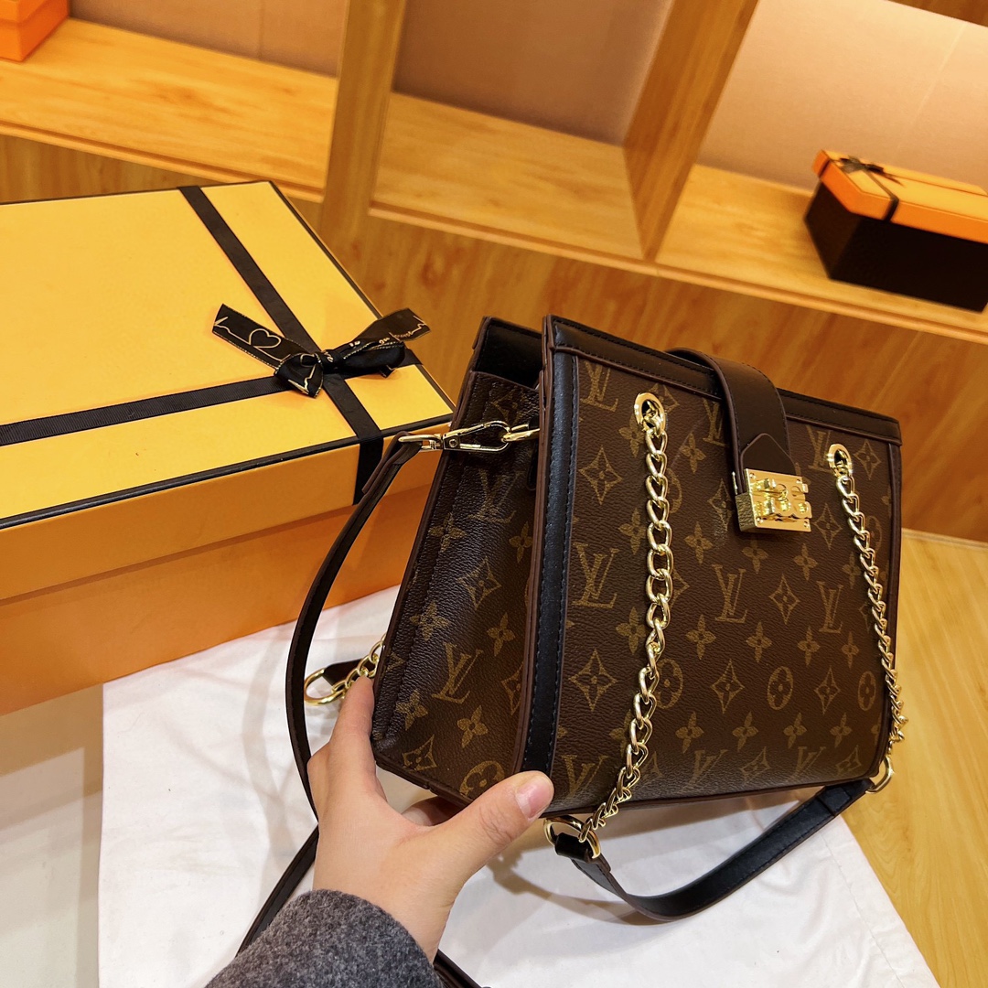 37$ new_dh Lv Gucci fendi coach SIZE 27X20X11 CM 91854623455 DX94471 gallery