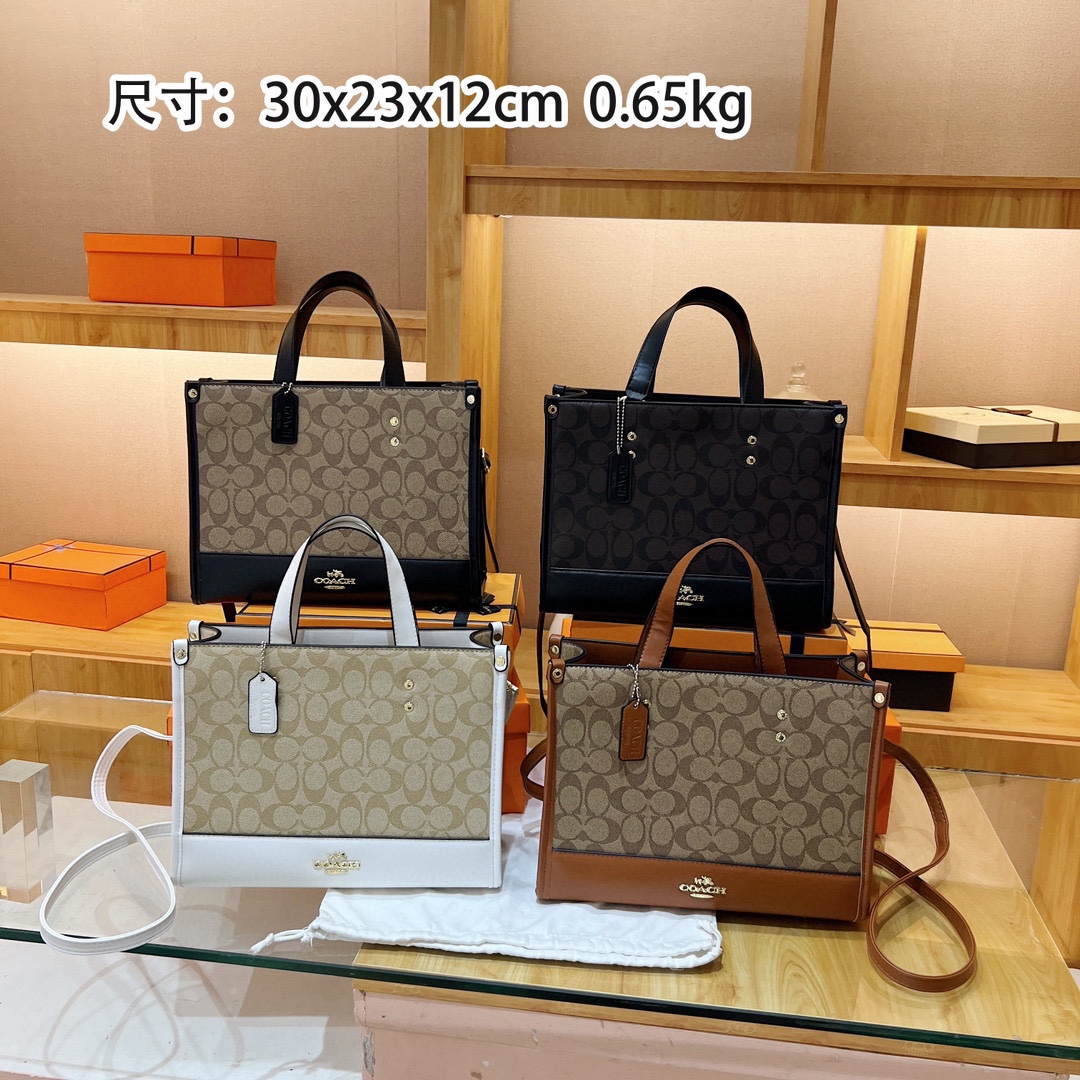 37$ new_dh coach tote pu SIZE 30X23X12 CM 91635823358 DX4B51 gallery