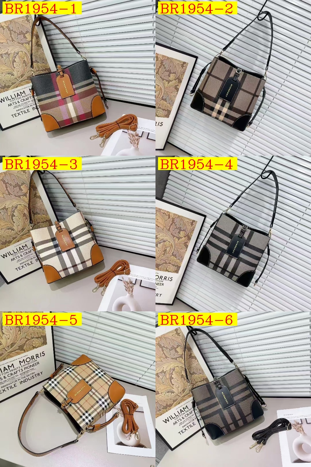 38$ BURBERRY 8020 Tote bag size 24x13x22 cm 015700 BR1954 gallery
