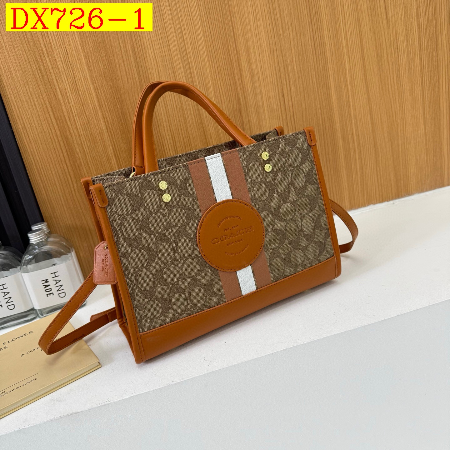 38$ coach 5880 tote pu size 29x22x12 cm 015640 DX726 gallery