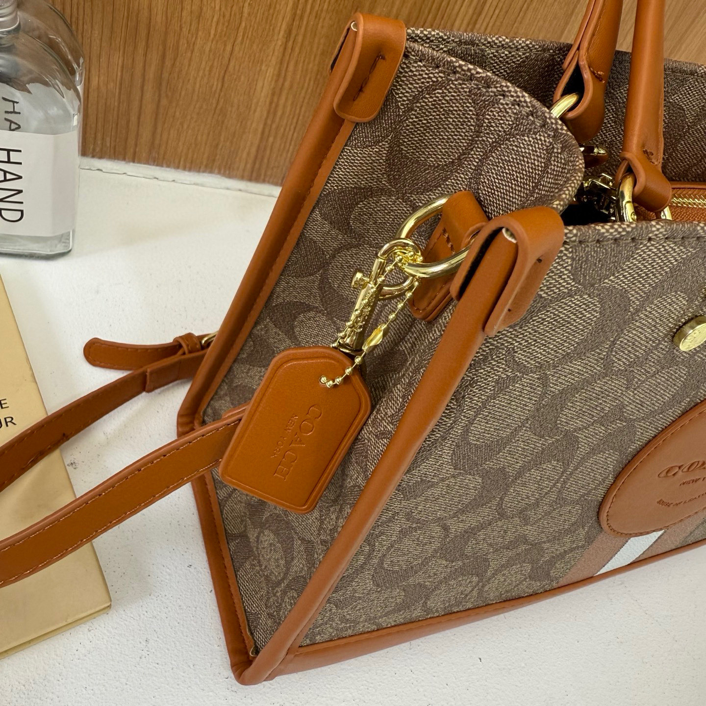 38$ coach 5880 tote pu size 29x22x12 cm 015640 DX726 gallery