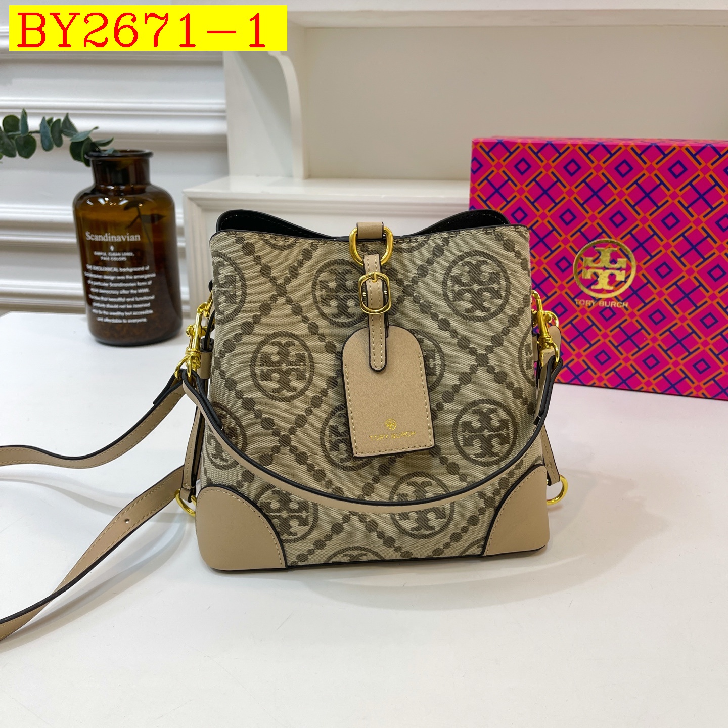 38$ dh TB 48916 Shoulder bag size 21X20X12 cm 41572023687 BY2671 gallery