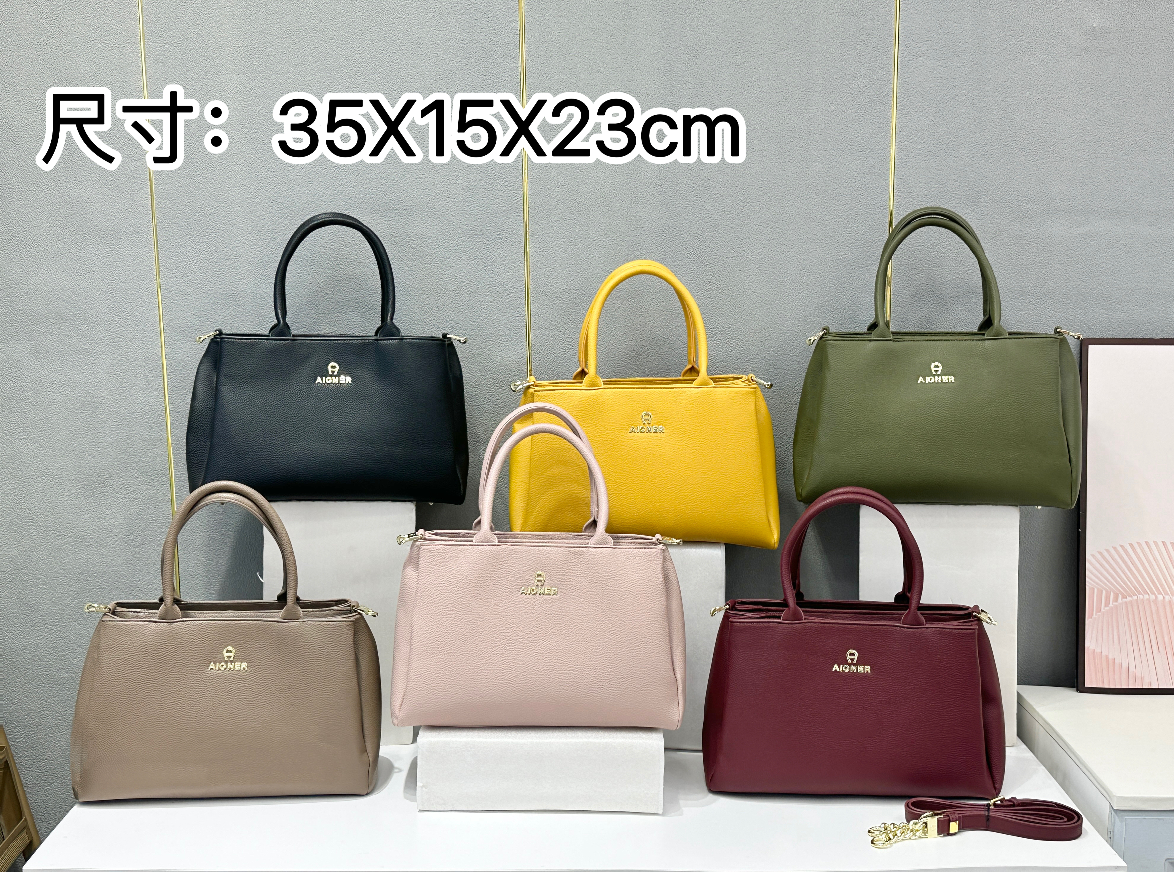 38$ new_dh AIGNER_11212 SIZE  35X15X23 CM 51261023465 XR6B151 gallery