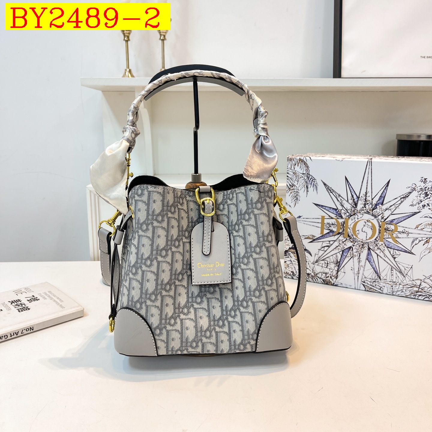39$ dh DIOR 43819 Shoulder bag size 21X19X12 cm 61273023792 BY2489 gallery