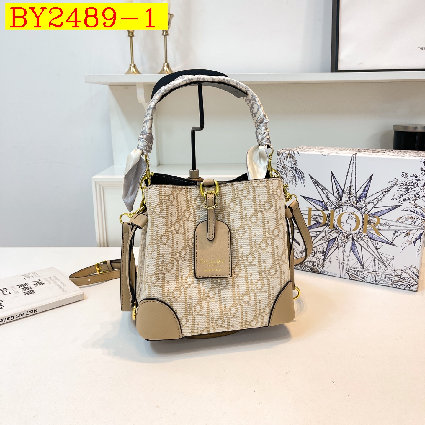39$ dh DIOR 43819 Shoulder bag size 21X19X12 cm 61273023792 BY2489 gallery