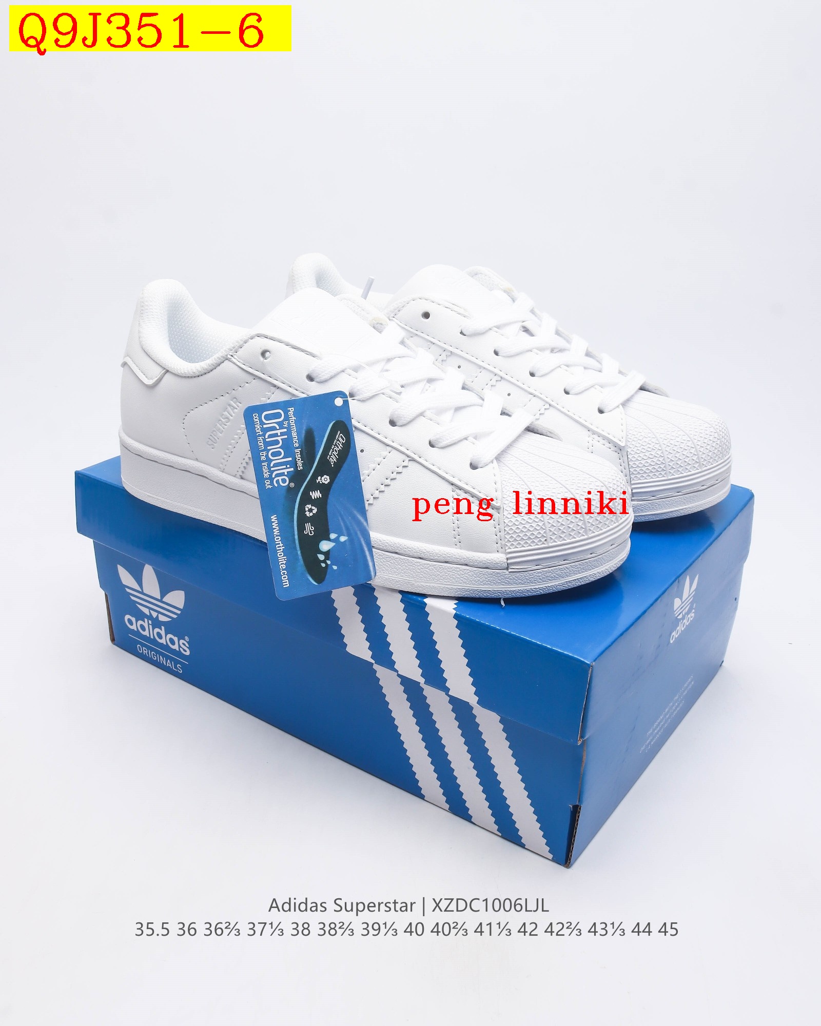 39$ new_dh ADIDAS SUPERSTAR Leather size 35-45 51769023579 Q9J351 gallery