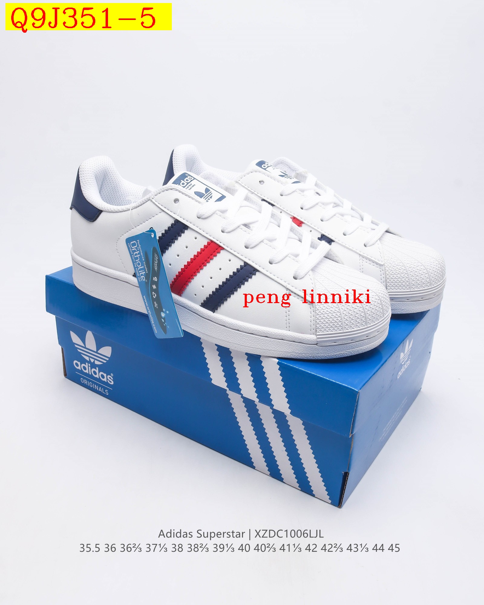 39$ new_dh ADIDAS SUPERSTAR Leather size 35-45 51769023579 Q9J351 gallery