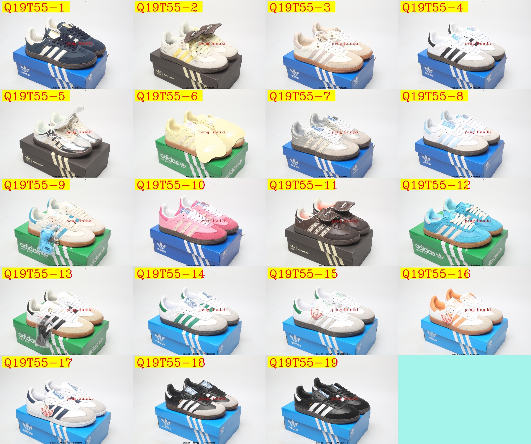 39$ new_dh Adidas Originals Samba SIZE 36-45 61483023676 Q19T55 gallery