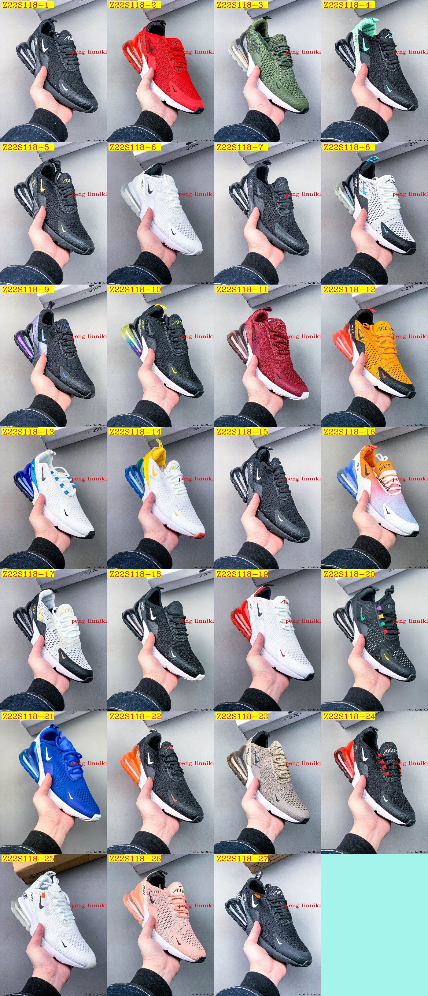 new_dh NIKE AIR MAX 270 size 40 45 82807023673 Z22S118 gallery