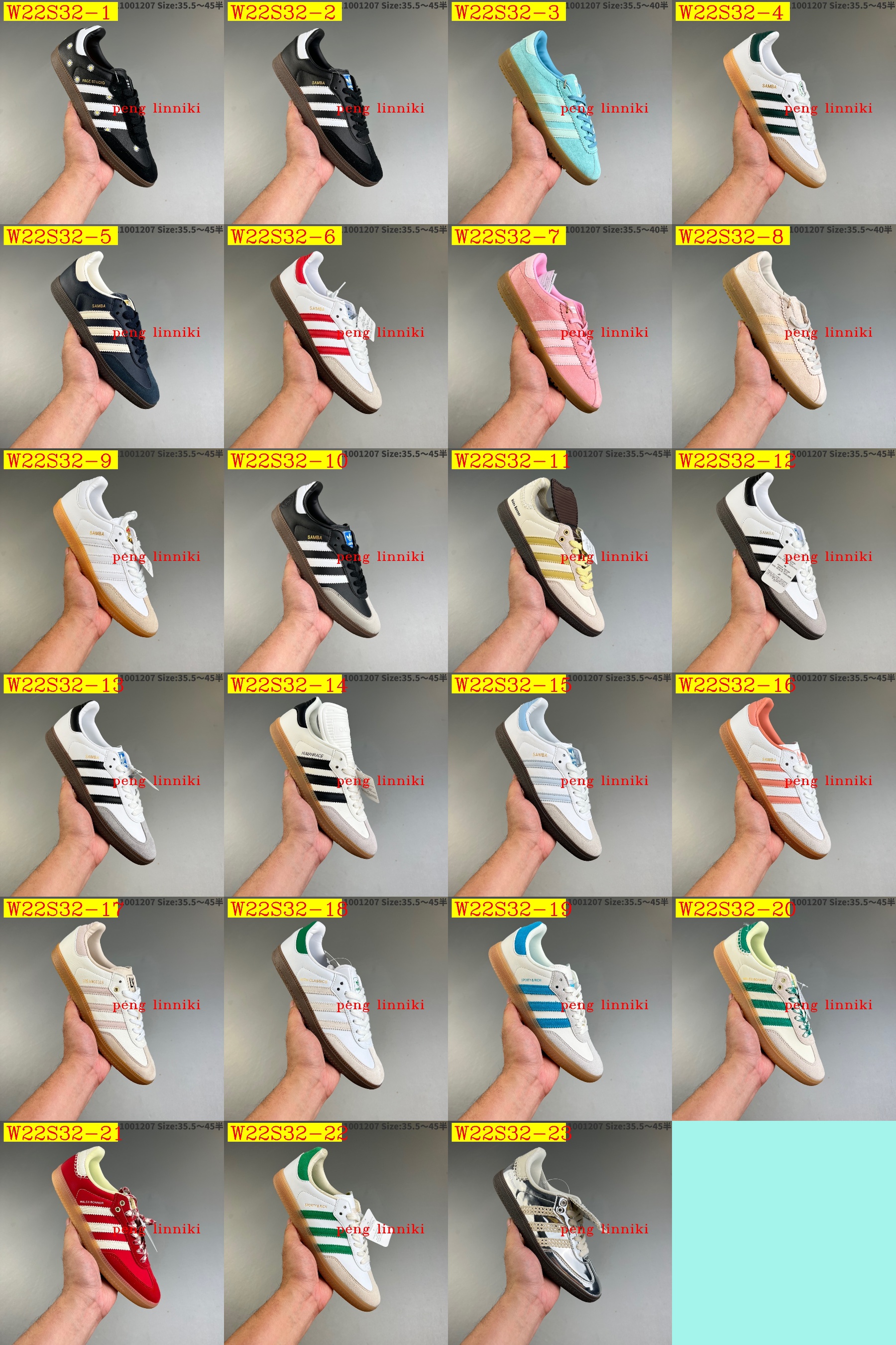 40$ new_dh Adidas Originals Samba Vegan OG size 36-45 12407023687 W22S32 gallery