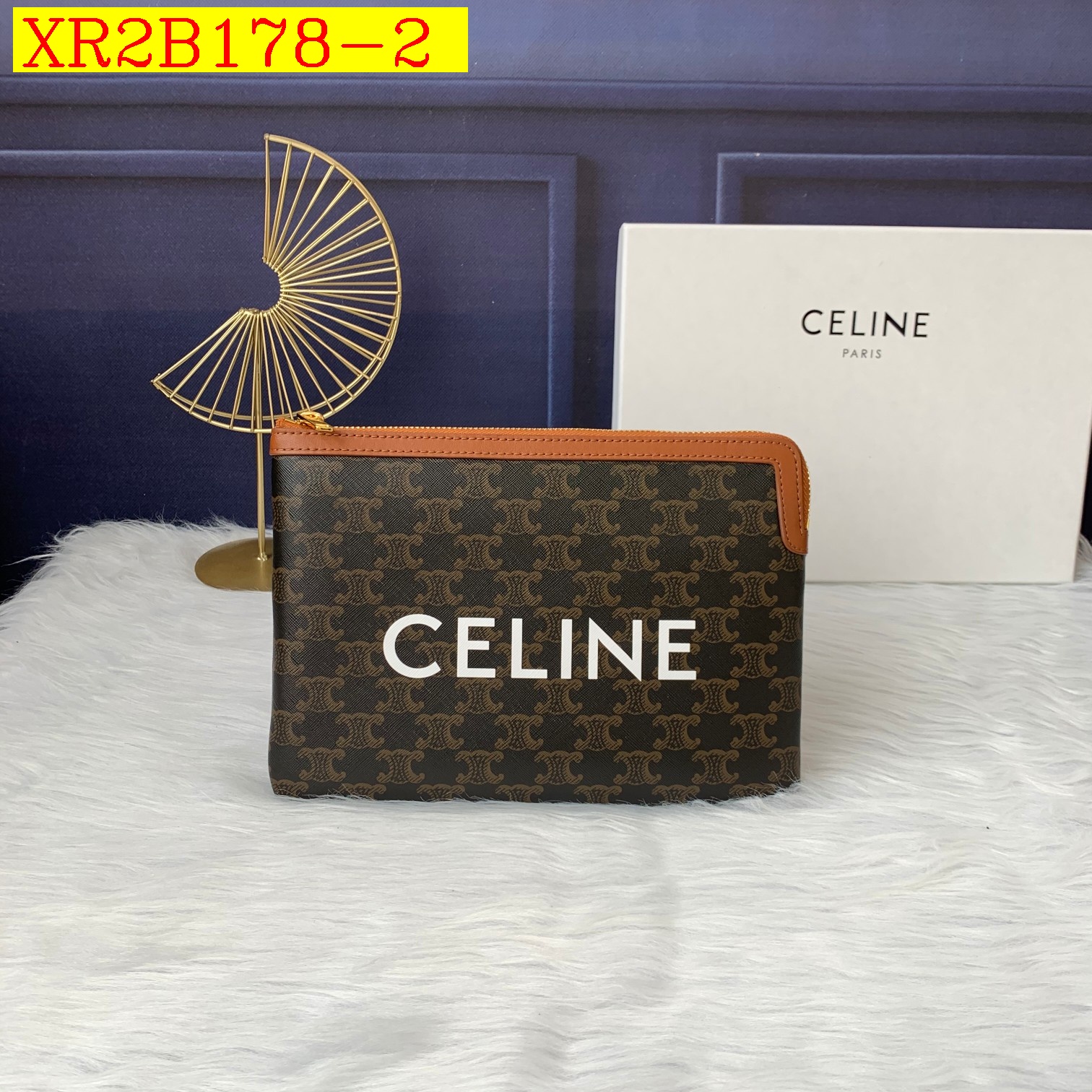 40$ new_dh CELINE_S10D672 SIZE 25X17X5 CM 62501023684 XR2B178 gallery