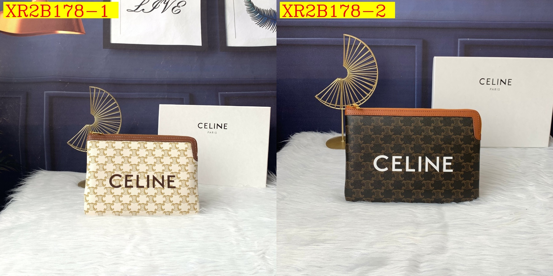 40$ new_dh CELINE_S10D672 SIZE 25X17X5 CM 62501023684 XR2B178 gallery