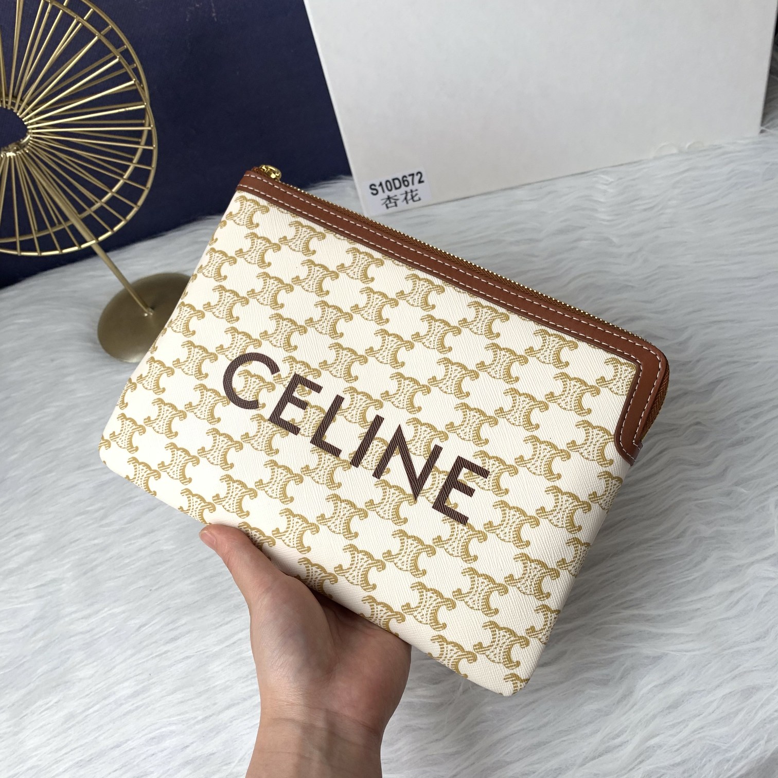 40$ new_dh CELINE_S10D672 SIZE 25X17X5 CM 62501023684 XR2B178 gallery