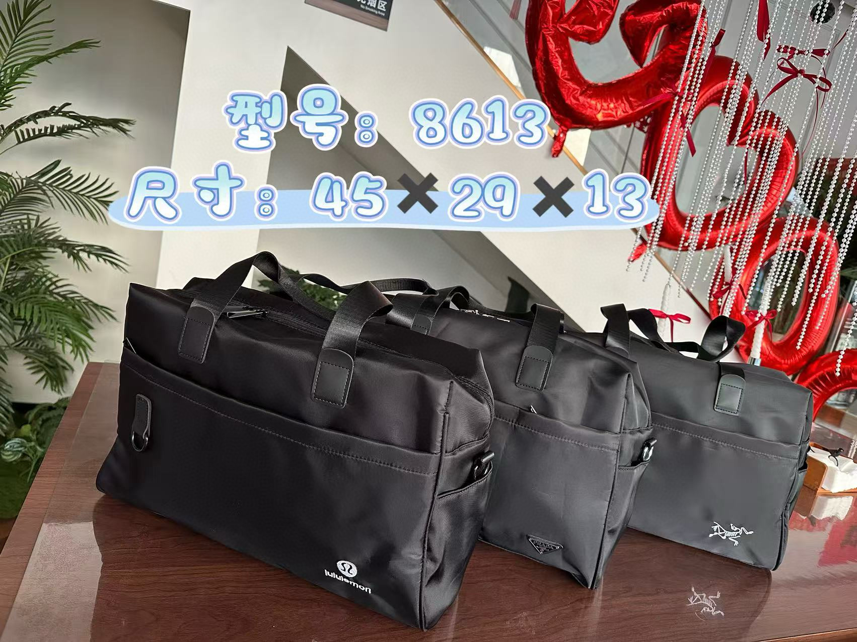 41$ Prada 8613 Travelling bag size 45x29x13 cm 913646 DX778 gallery