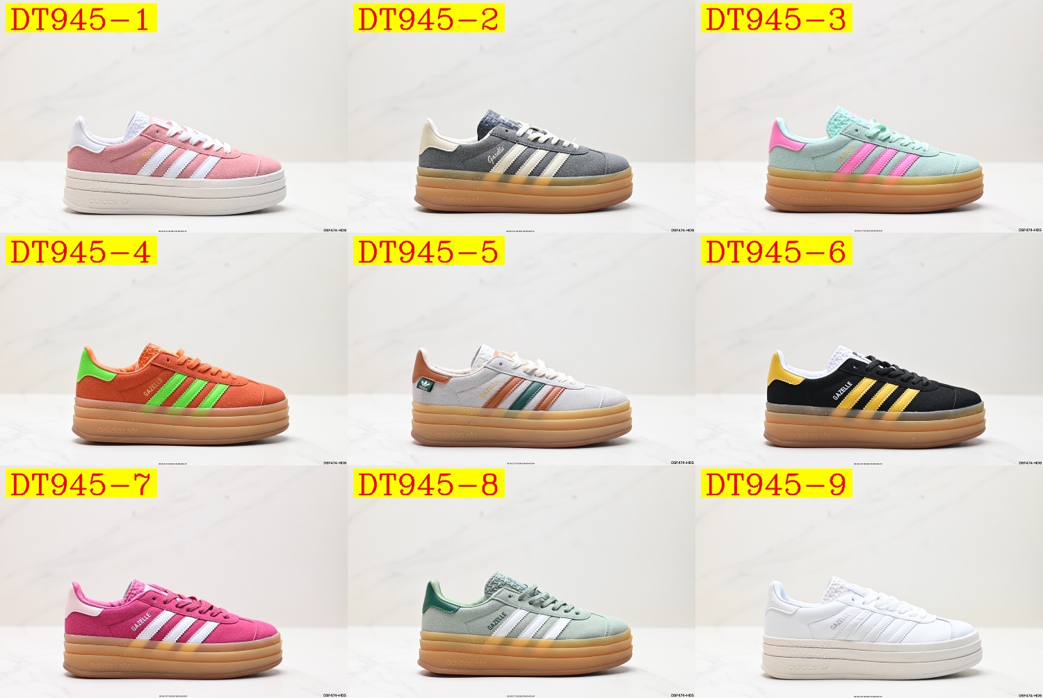 41$ new_dh ADIDAS Originals Gazelle Bold  SIZE 36-41 91674023791 DT945 gallery