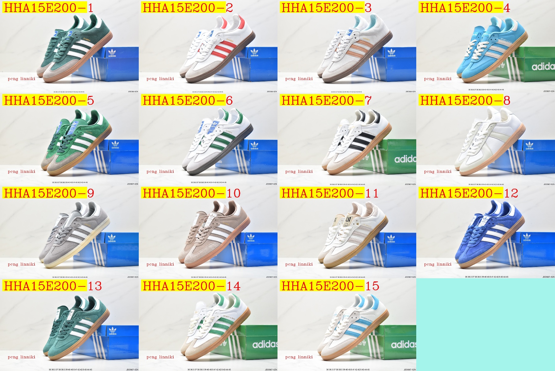 41$ new_dh Adidas Originals Samba Vegan OG size 36-45 121060 HHA15E200 gallery