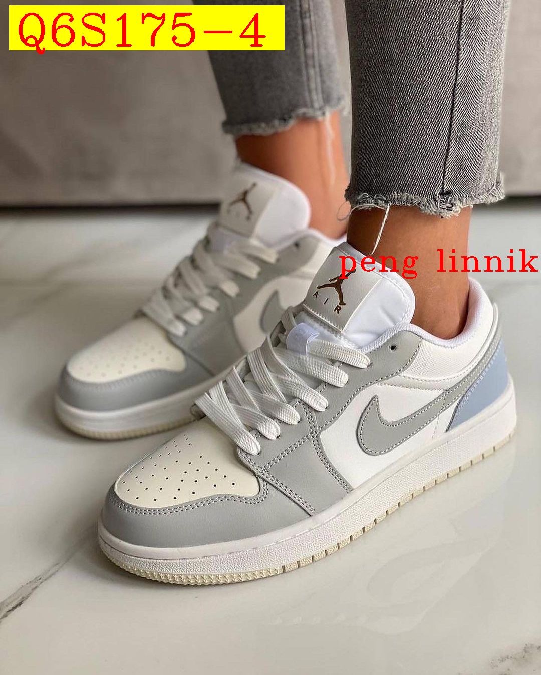 41$ new_dh NIKE AIR JORDAN 1 LOW size 36-45 521040 Q6S175 gallery