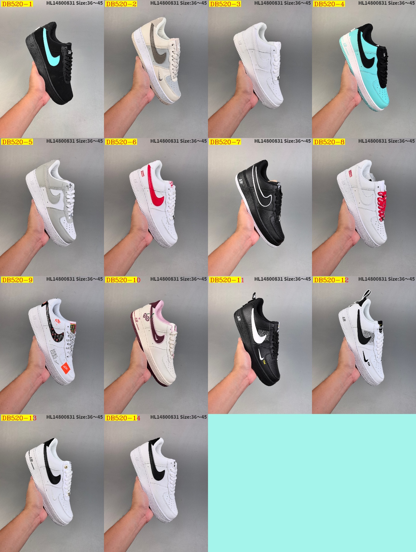 41$ new_dh Nike Air Force1 Low 1837 size 36-45 41567023697 DB520 gallery