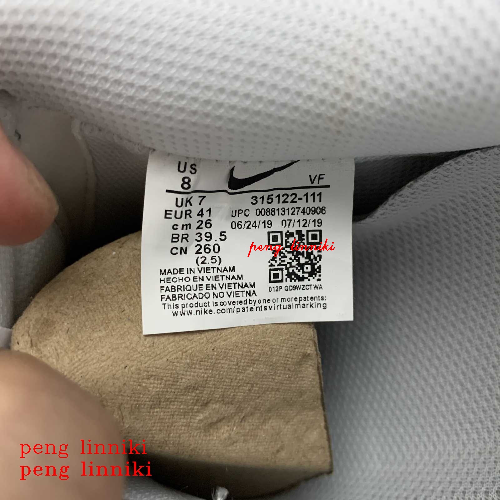 new_dh TOP OG QUALITY Nike Air Force 1 size 36 45 92965023798 Q6S153 gallery