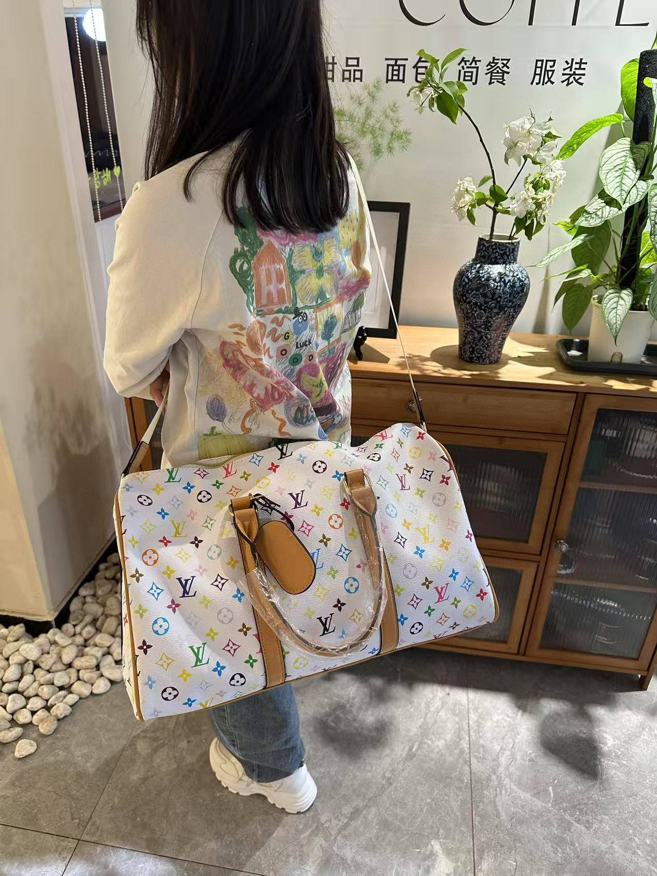 42$ LV 34513 Travelling bag size 45x29x18 cm 915736 DX732 gallery