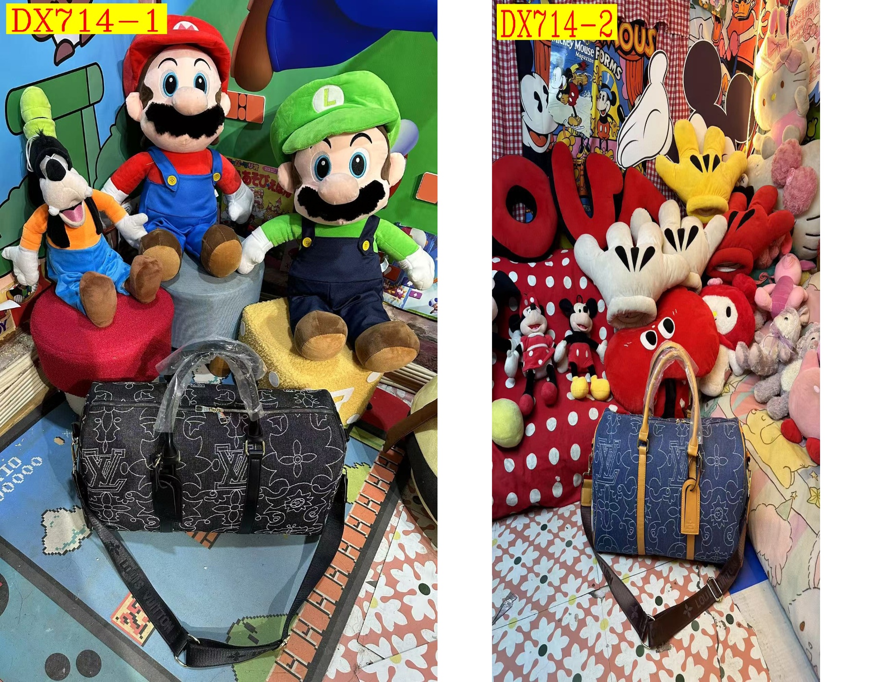 42$ Lv 34613 Travelling bag size 45x29x18 cm 315766 DX714 gallery