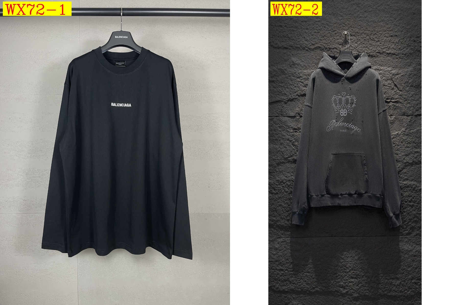 42$ dh BALENCIAGA Sweatshirt size XS-L 71485024927 WX72 gallery