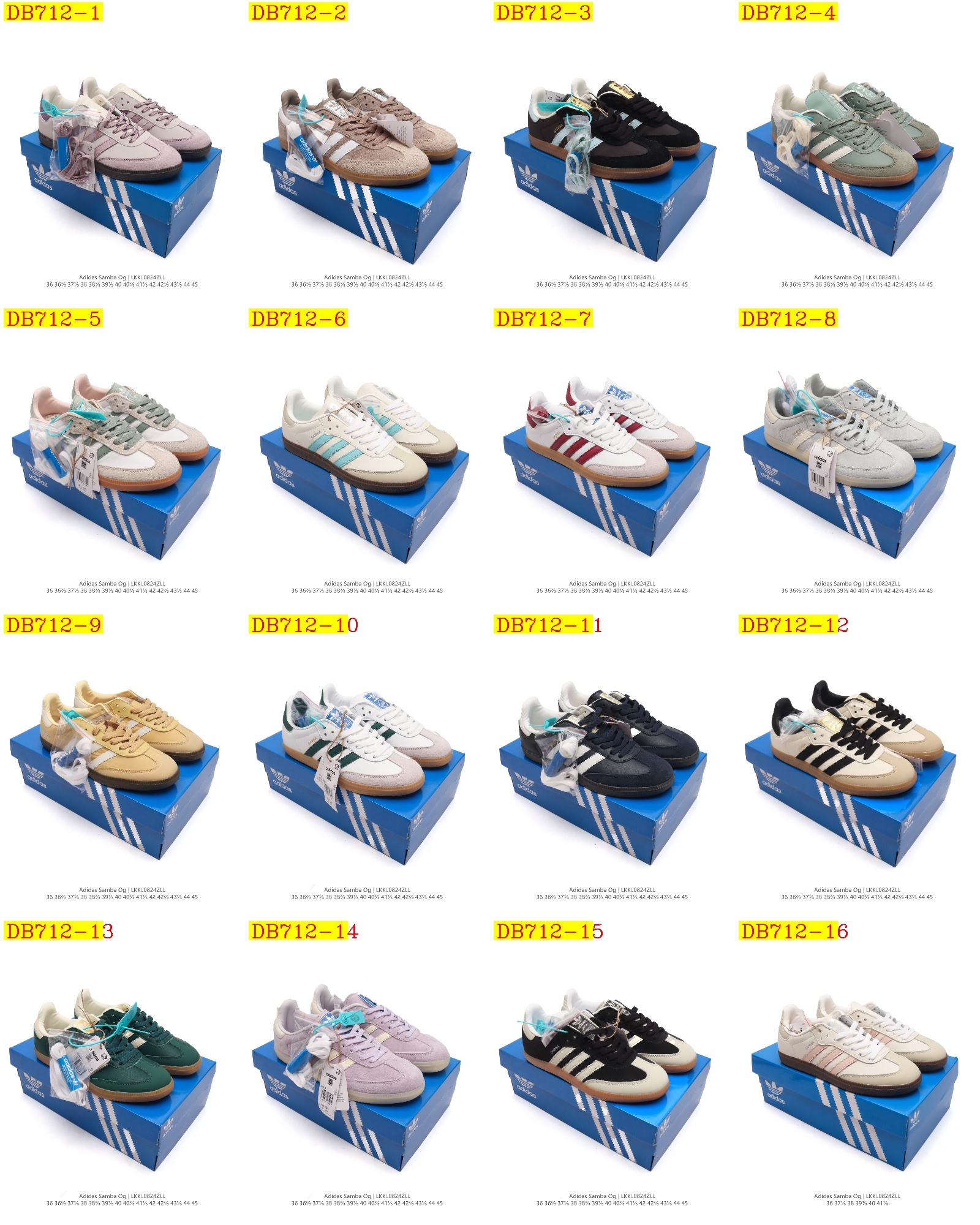 42$ new_dh ADIDAS ORIGINALS SAMBA OG SHOES size 36-45 32605024705 DB712 gallery