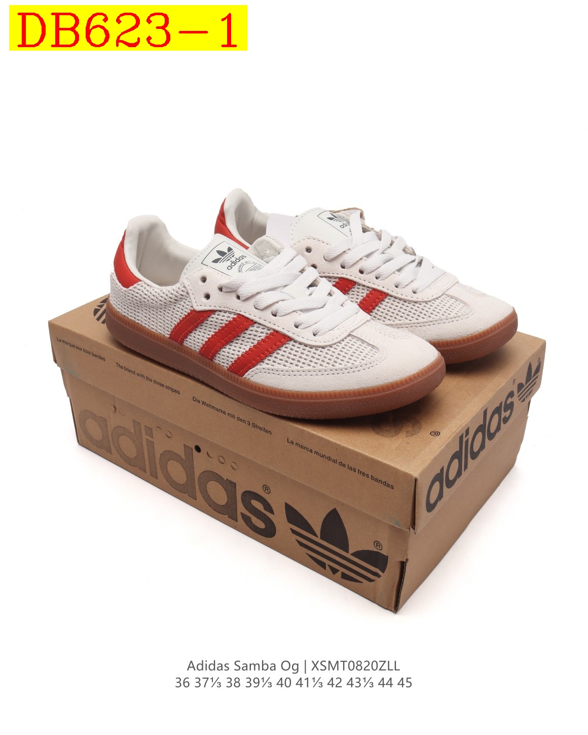 42$ new_dh ADIDAS ORIGINALS SAMBA OG SHOES size 36-45 42106024703 DB623 gallery